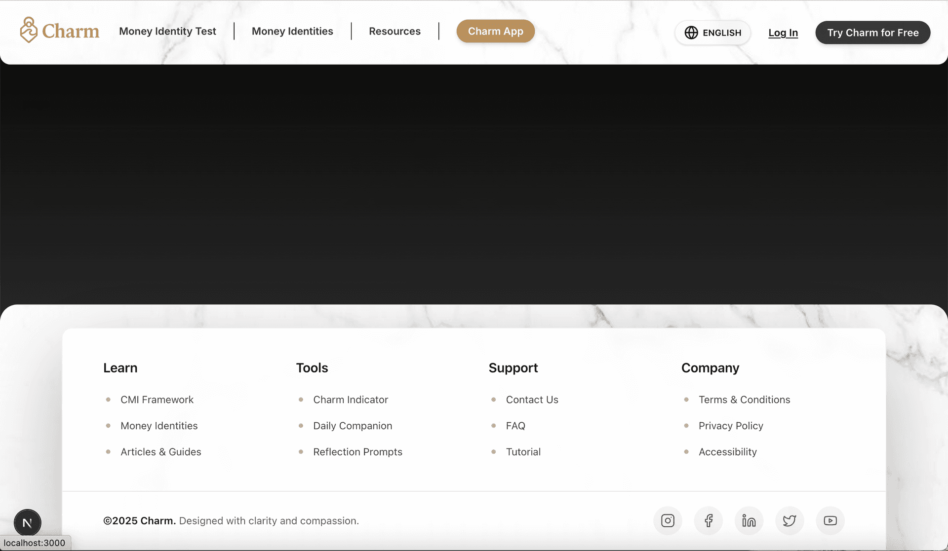 personal website project